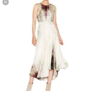 Rachel Roy Watercolor Hi low Dress